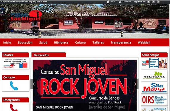 portal web CMSM